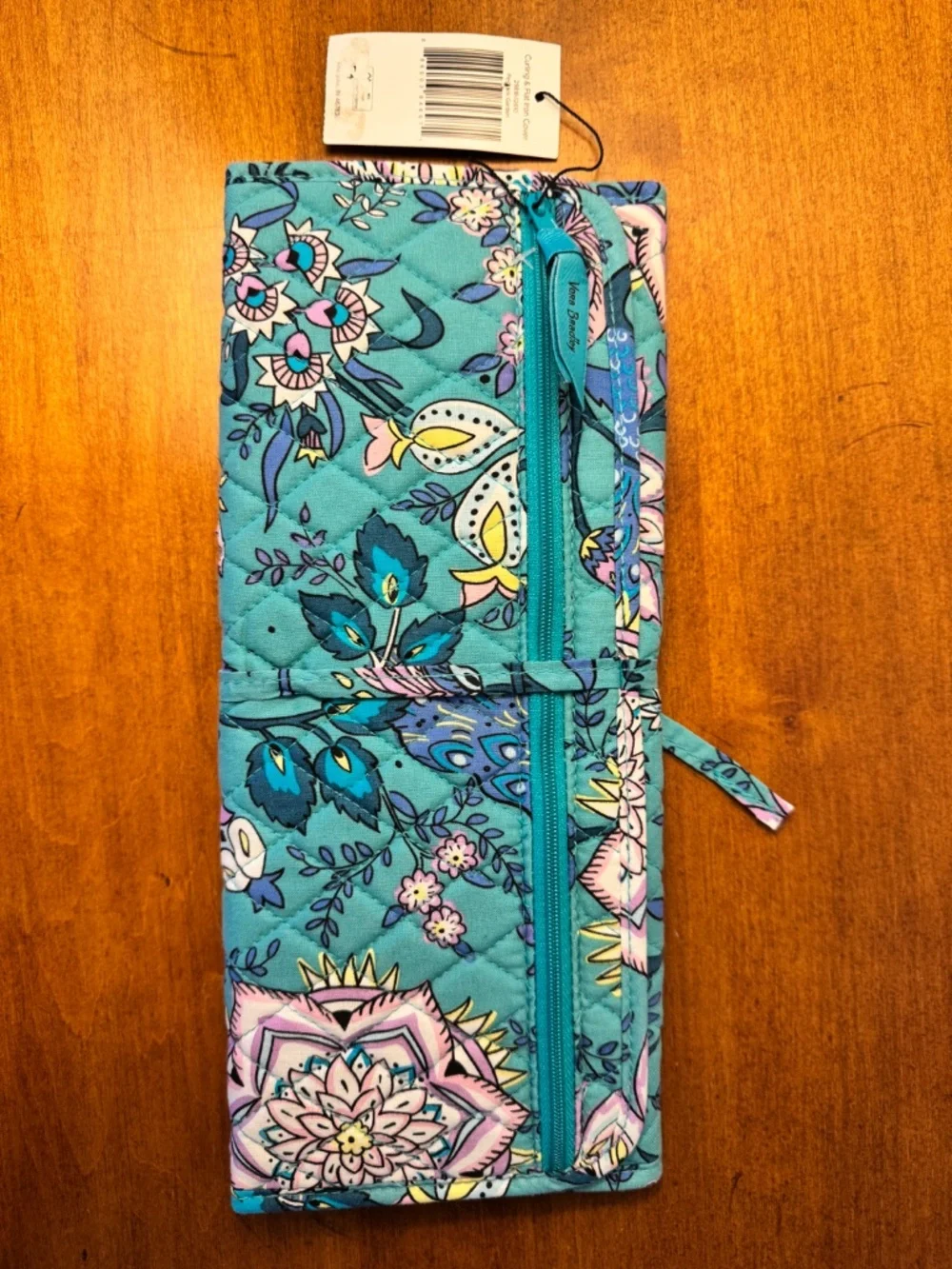 Vera Bradley, NWT, Curling & Flat Iron Cover, 29818-12610, Peacock Garden